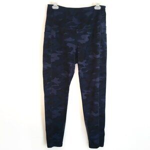 Danskin blue camo leggings, size large.
